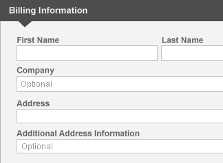 Optional fields