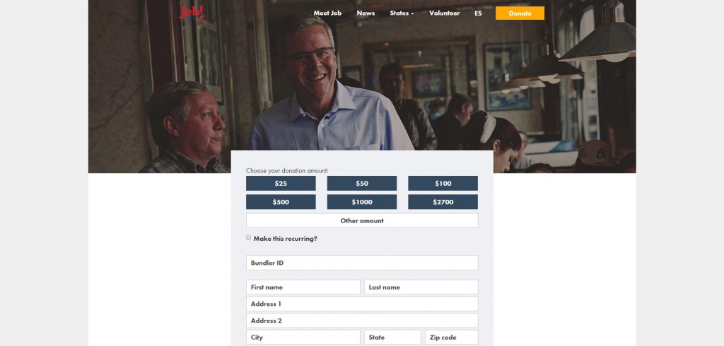 Jeb Bush Landing Page3